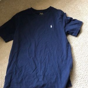 Navy Polo T-shirt Boys L